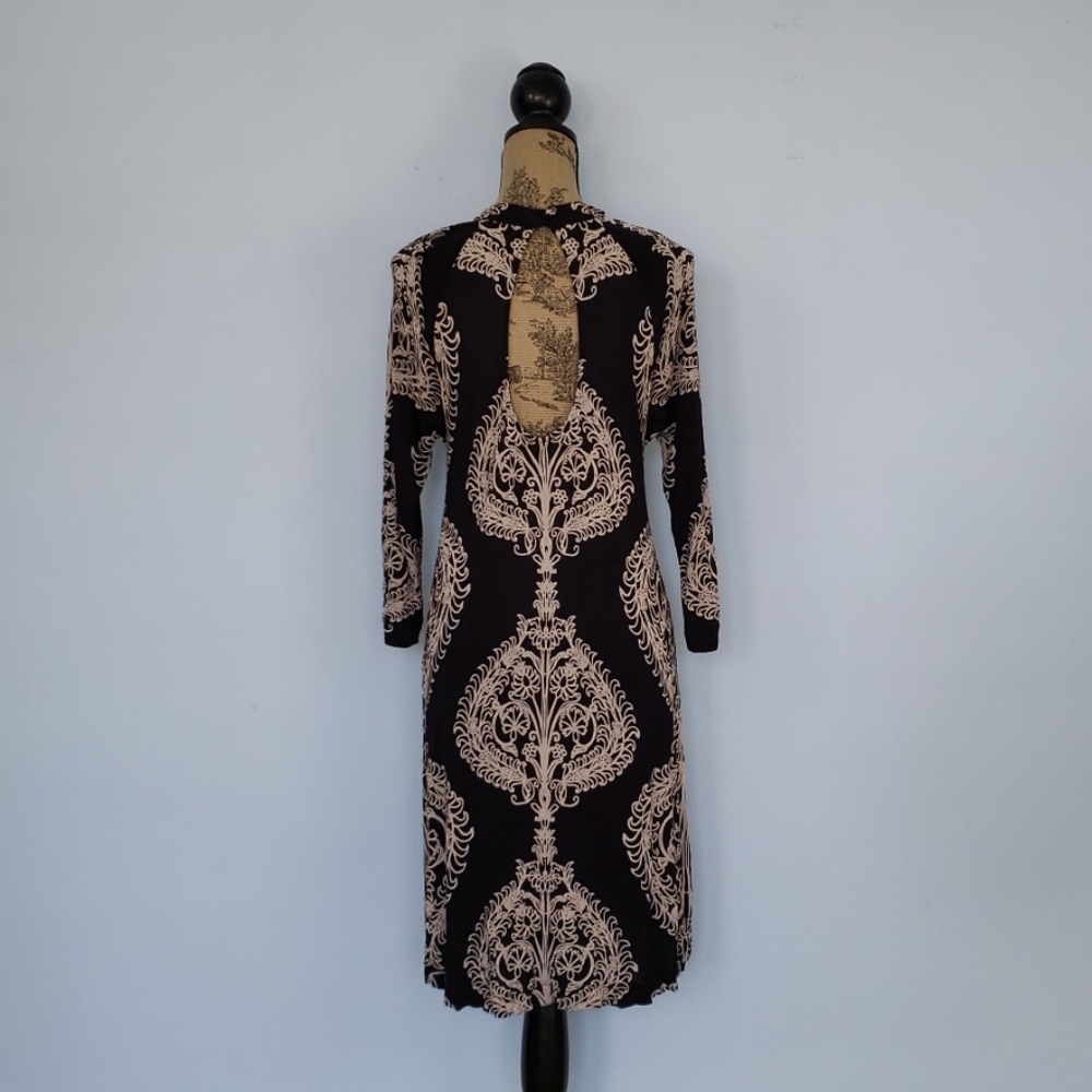 Free People Black Floral Print Dress - Picture 5 of 7